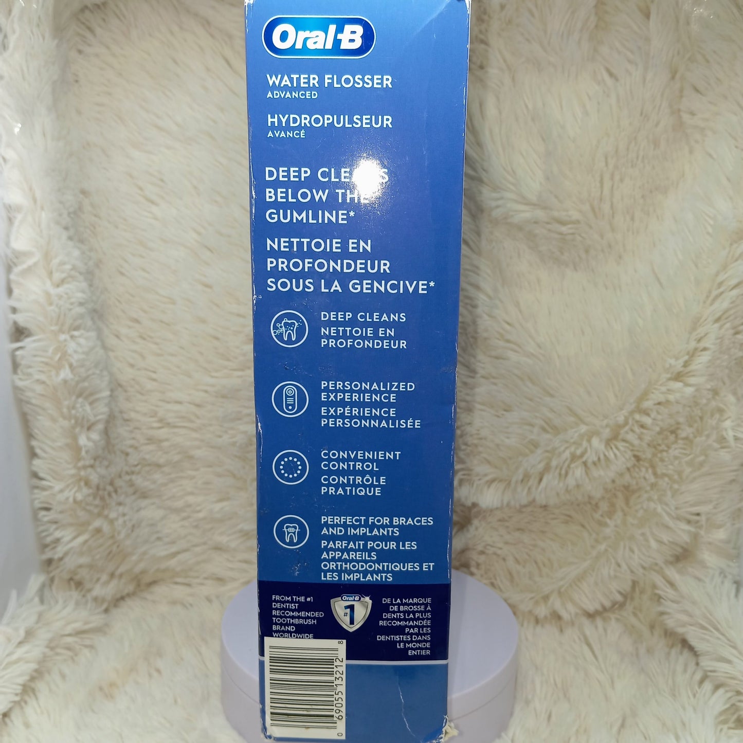 Oral-B Water Flosser Advanced Portable Oral Irrigator (White)