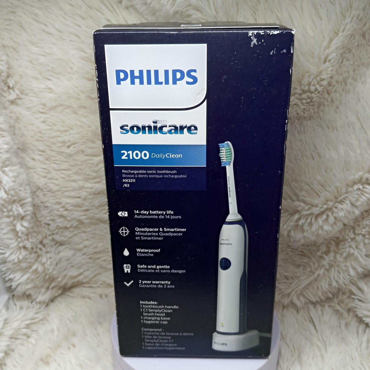 Philips Sonicare DailyClean 2100 with SimplyClean BH (Navy)