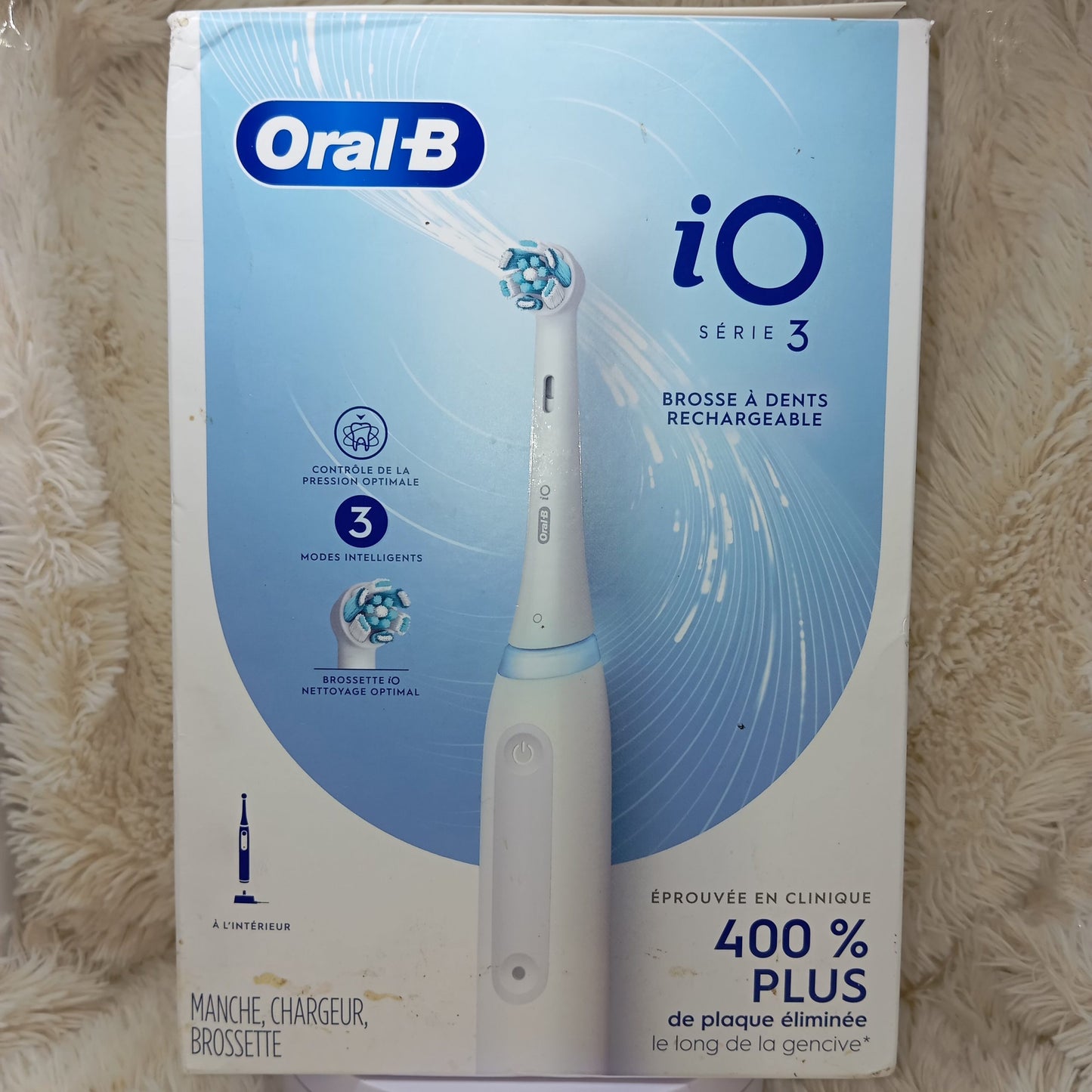 Oral-B iO Series 3 Electric Toothbrush – White