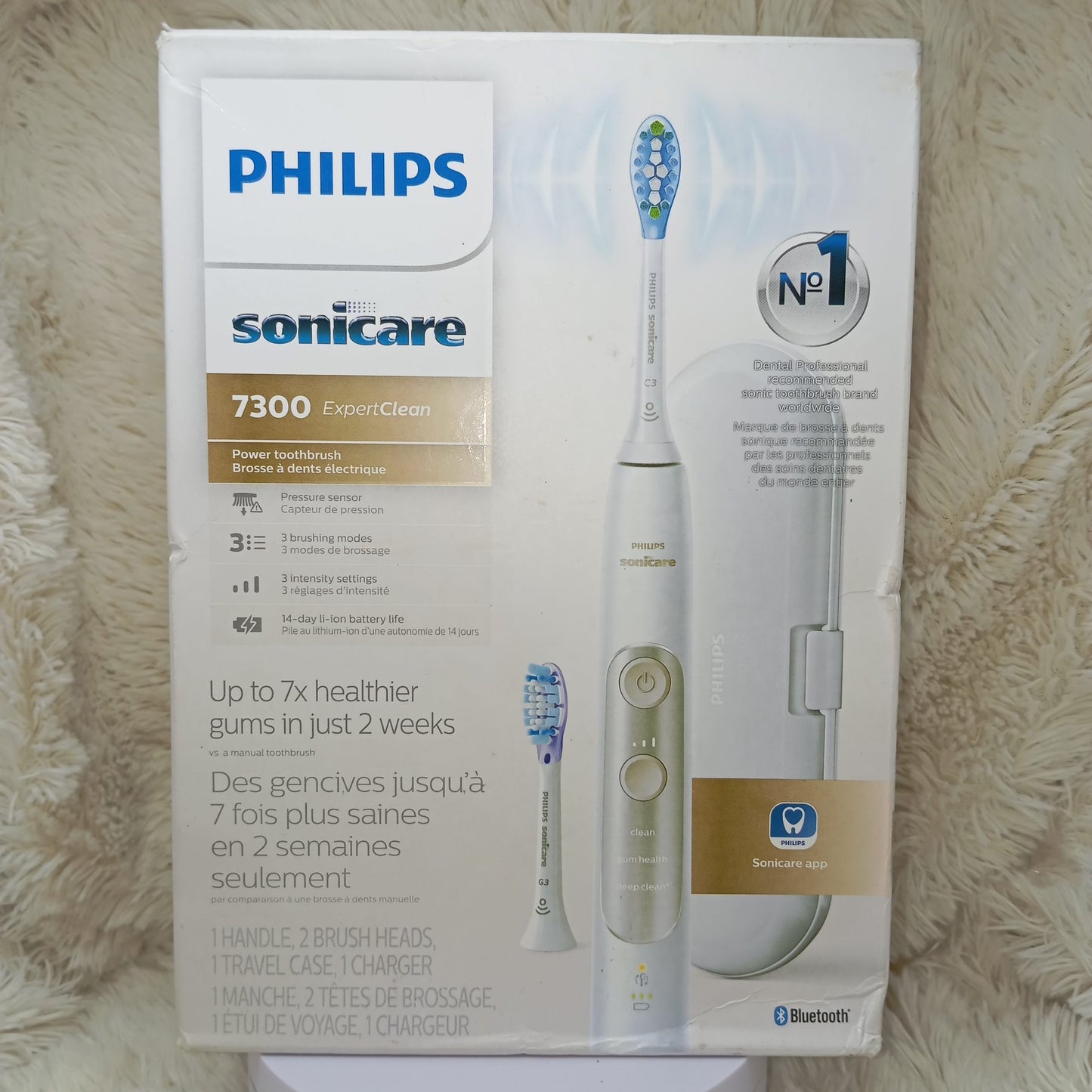 Philips Sonicare ExpertClean 7300 Rechargeable Electric Toothbrush