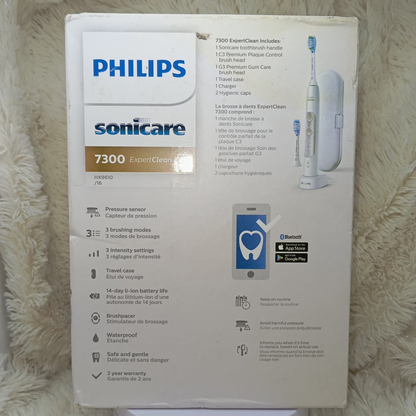 Philips Sonicare ExpertClean 7300 Rechargeable Electric Toothbrush