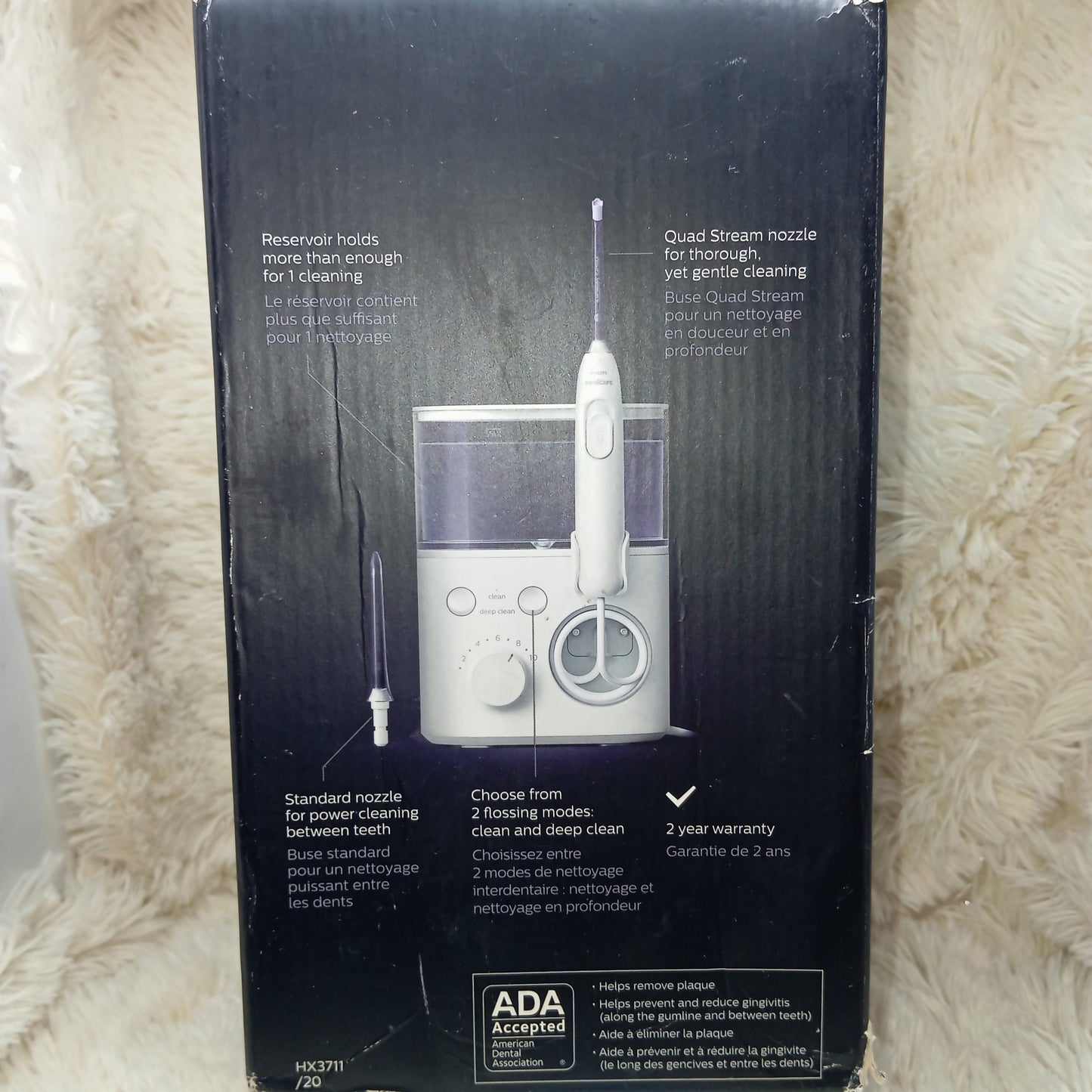 Philips Sonicare Power Flosser 3000, White