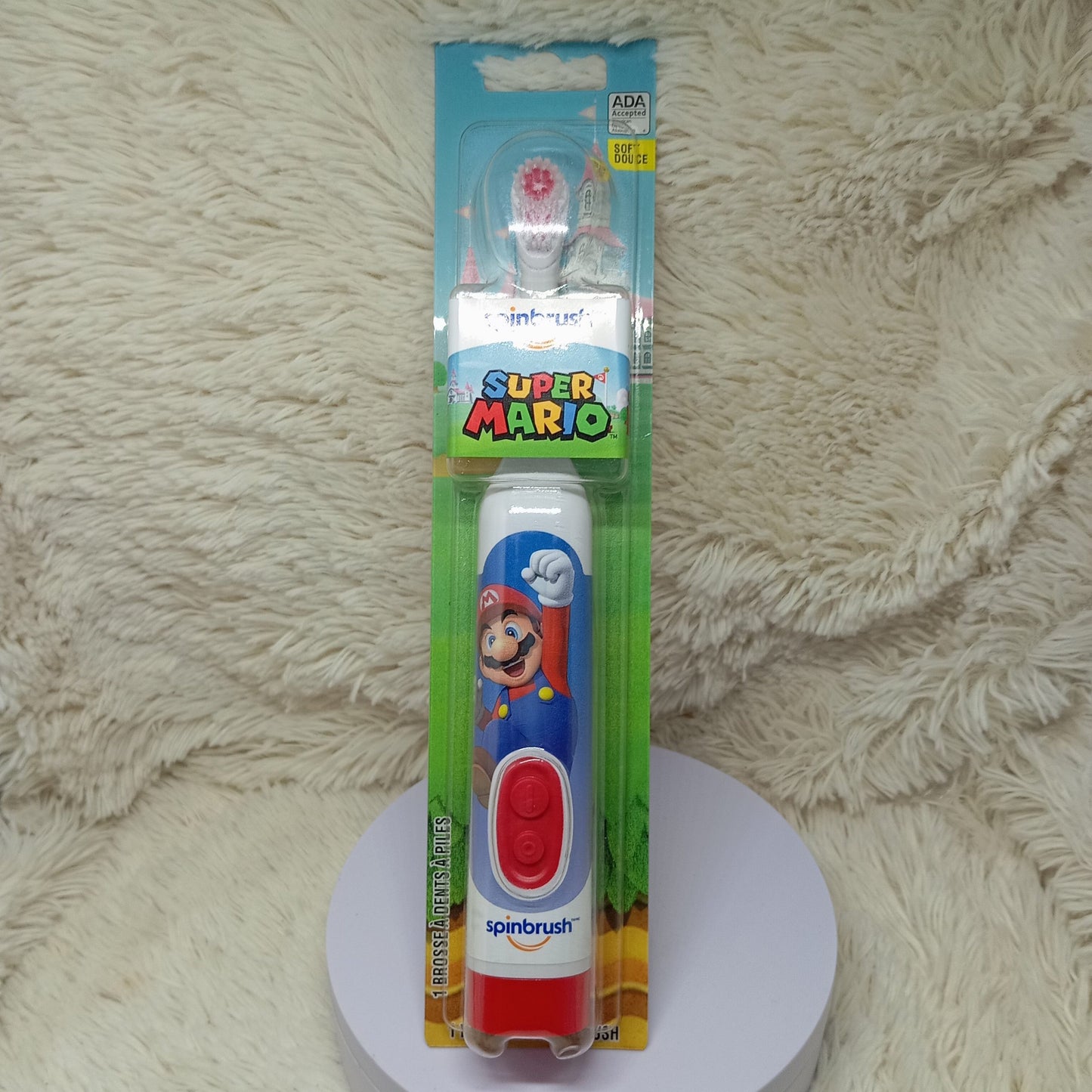 Spinbrush Super Mario Kids Electric Battery Toothbrush