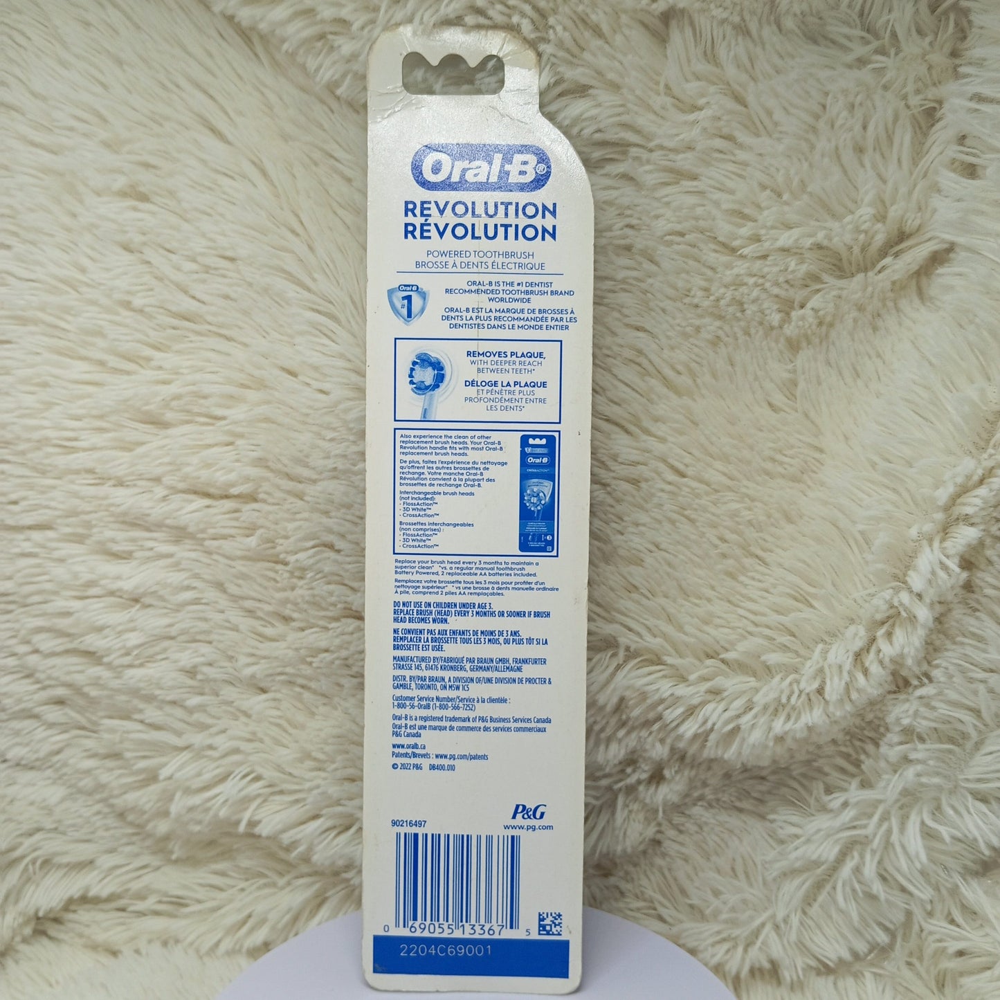 Oral-B Revolution Battery Toothbrush (Black)