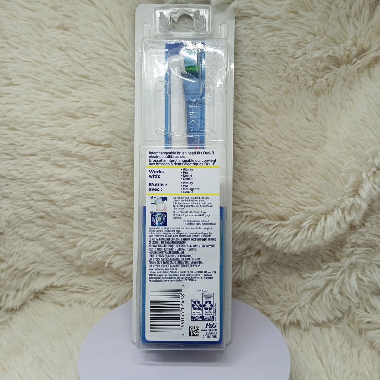 Oral-B Precision Clean Replacement Electric Toothbrush Head, 5 Count