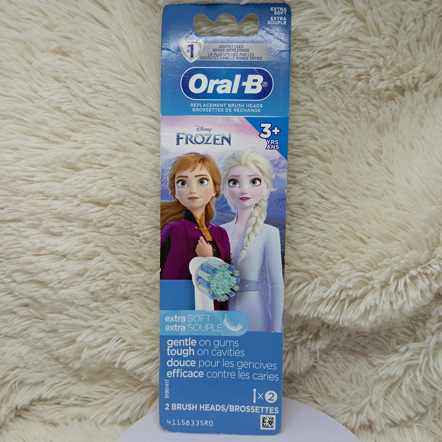 Oral-B Kids Extra Soft Replacement Brush Heads – Disney Frozen (2 Count)