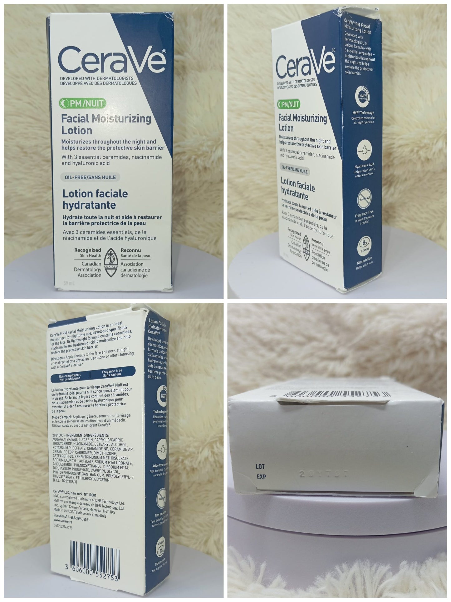 CeraVe PM Facial Moisturizing Lotion 89ml