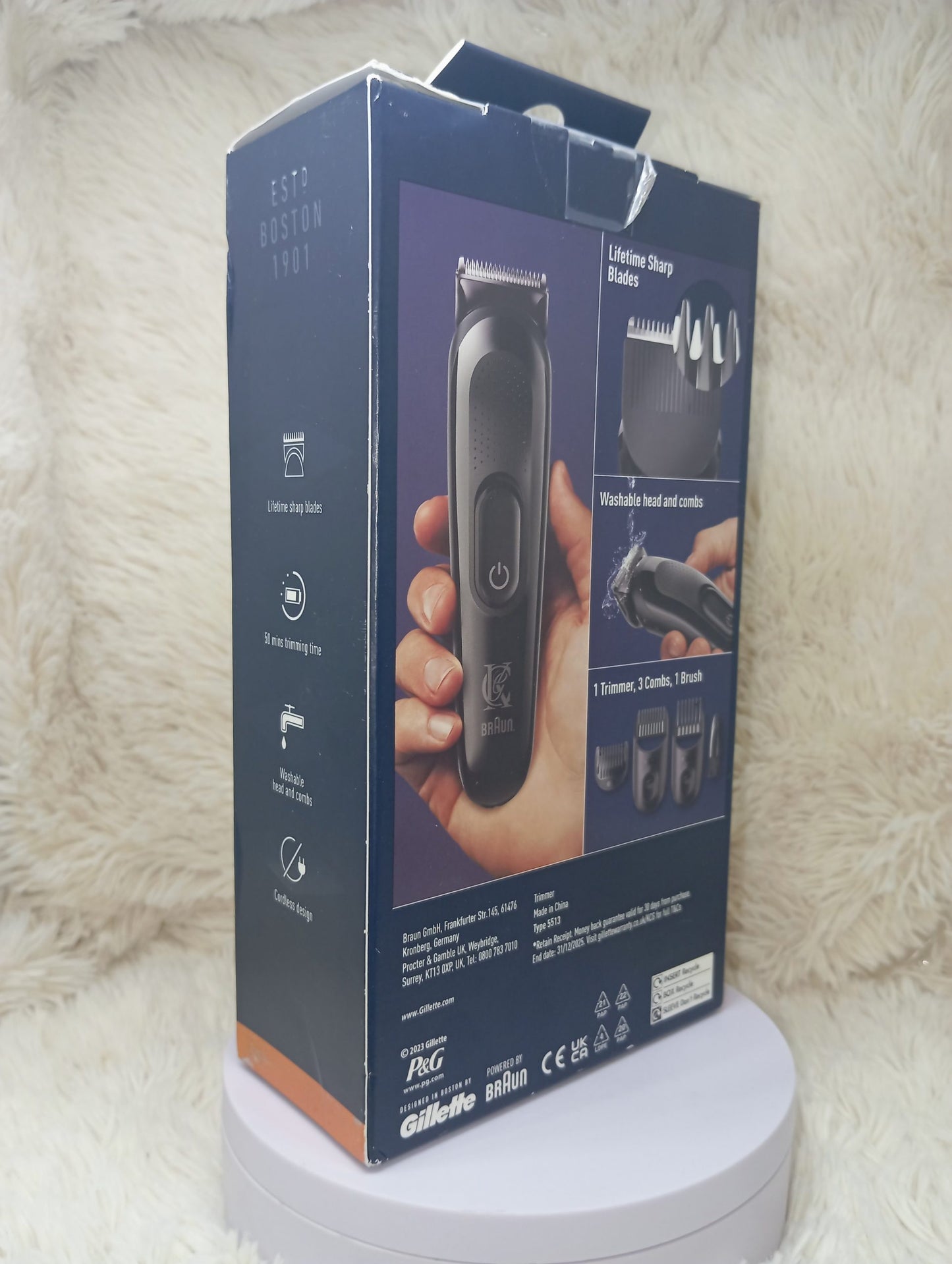 King C Gillette Beard Hair Trimmer
