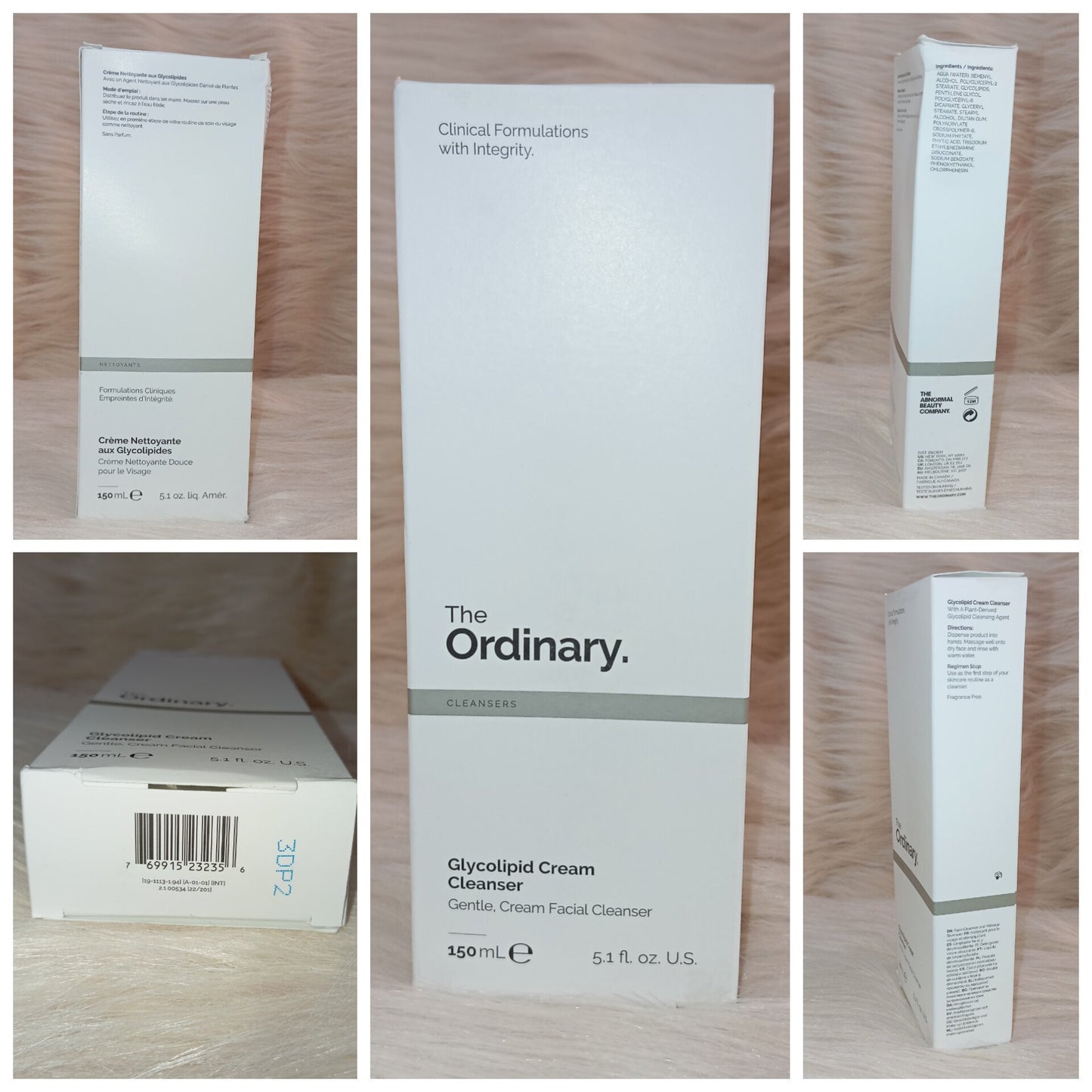 The Ordinary Glycolipid Cream Cleanser 150ml