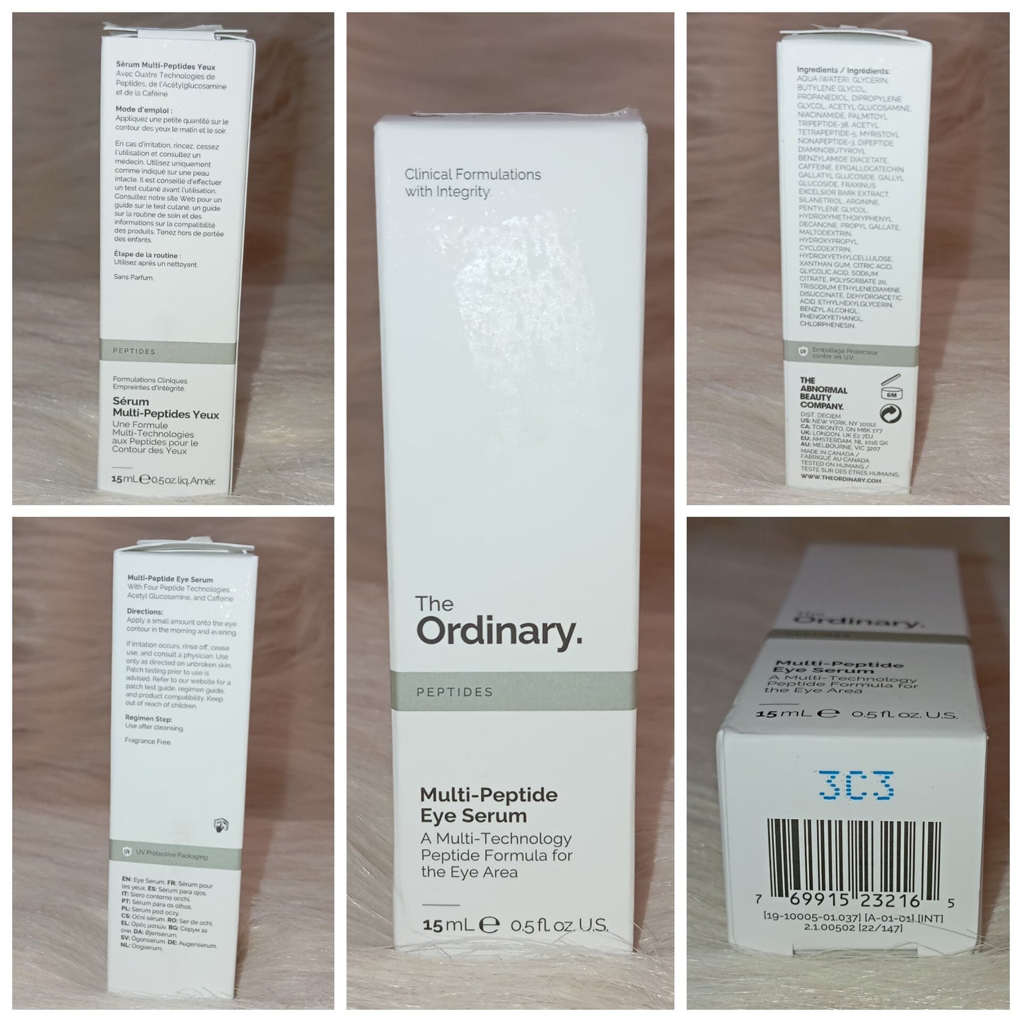 The Ordinary Multi-Peptide Eye Serum 15ml