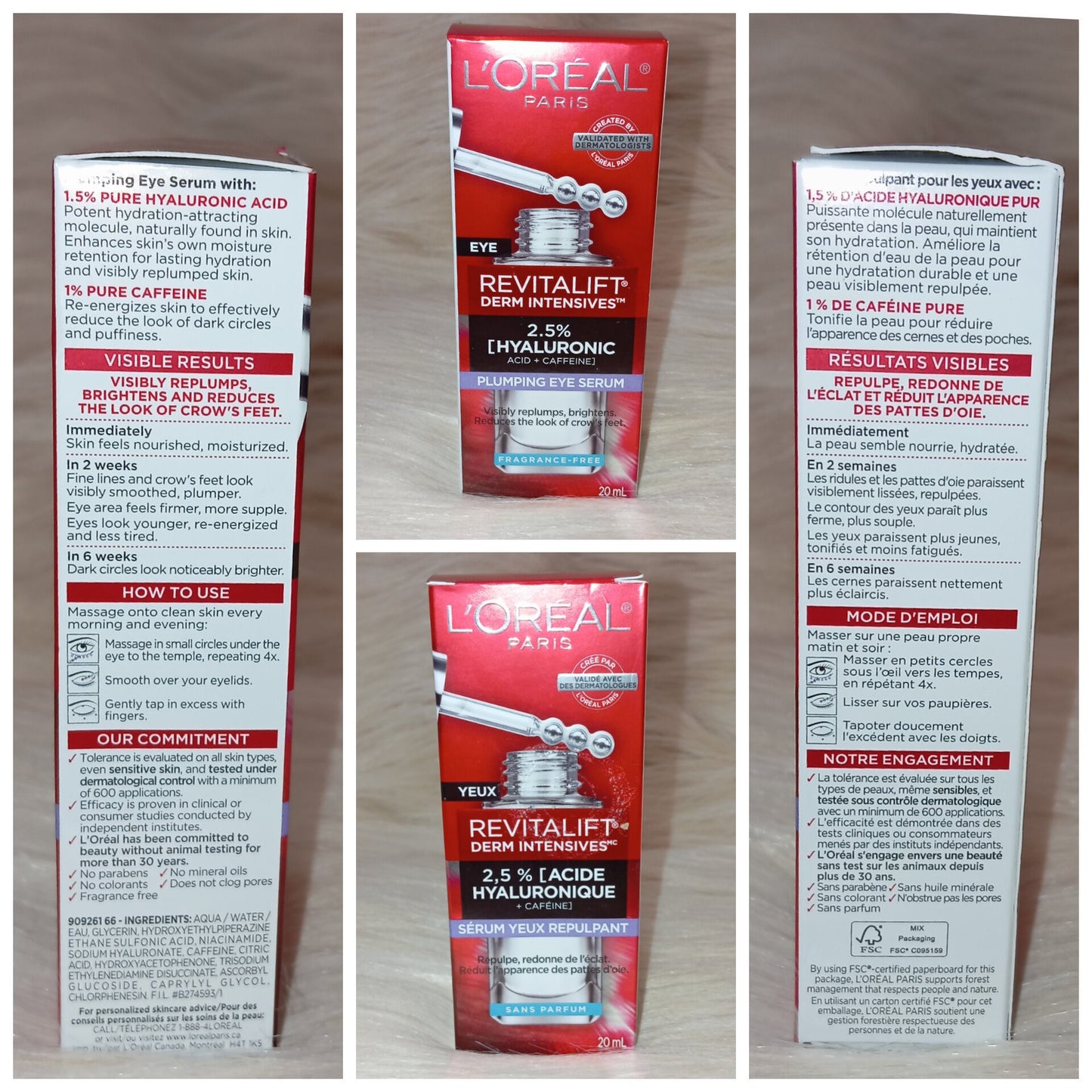 L’Oréal Revitalift Hyaluronic + Caffeine Eye Serum