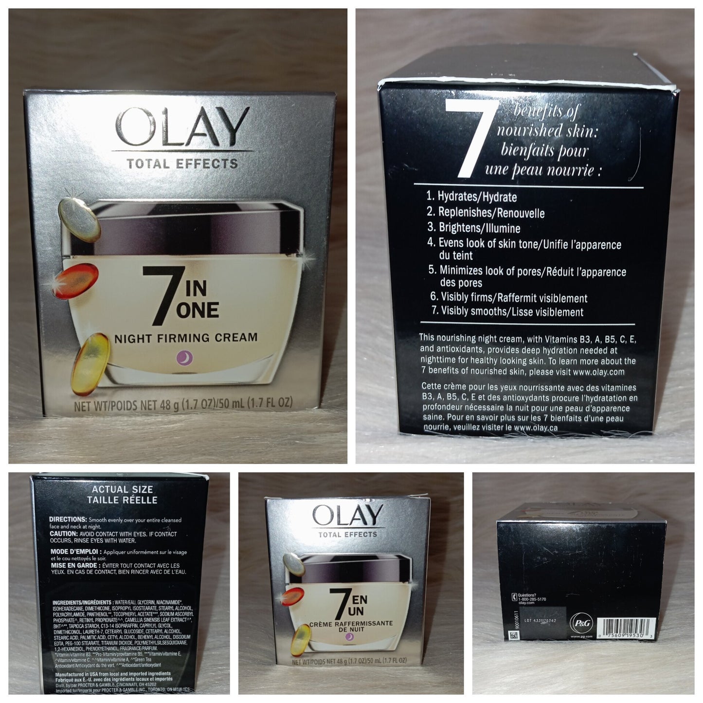Olay Total Effects 7-in-1 Night Firming Cream 50ml