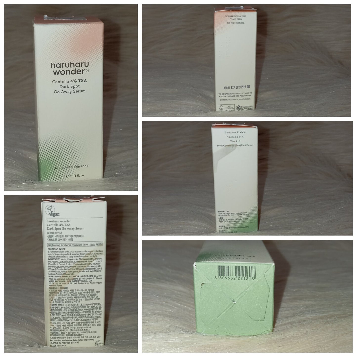 Haruharu Wonder Centella 4% TXA Dark Spot Serum 30ml