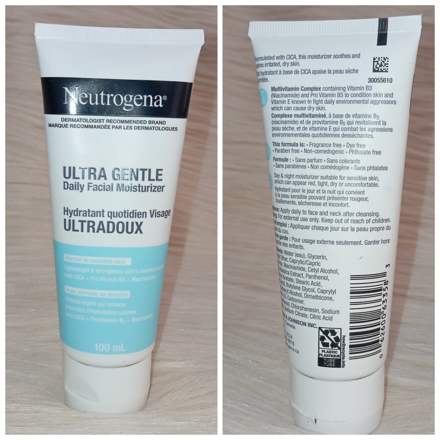 Neutrogena Ultra Gentle Daily Facial Moisturizer 100ml
