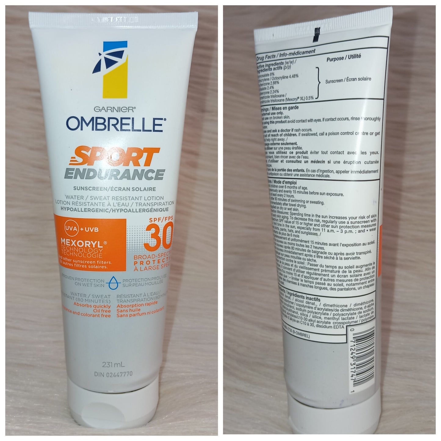 Garnier Ombrelle Sport SPF 30 Sunscreen Lotion 231ml