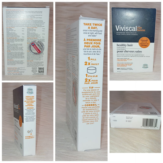 Viviscal Men’s Hair Growth Supplements – 60 Tablets
