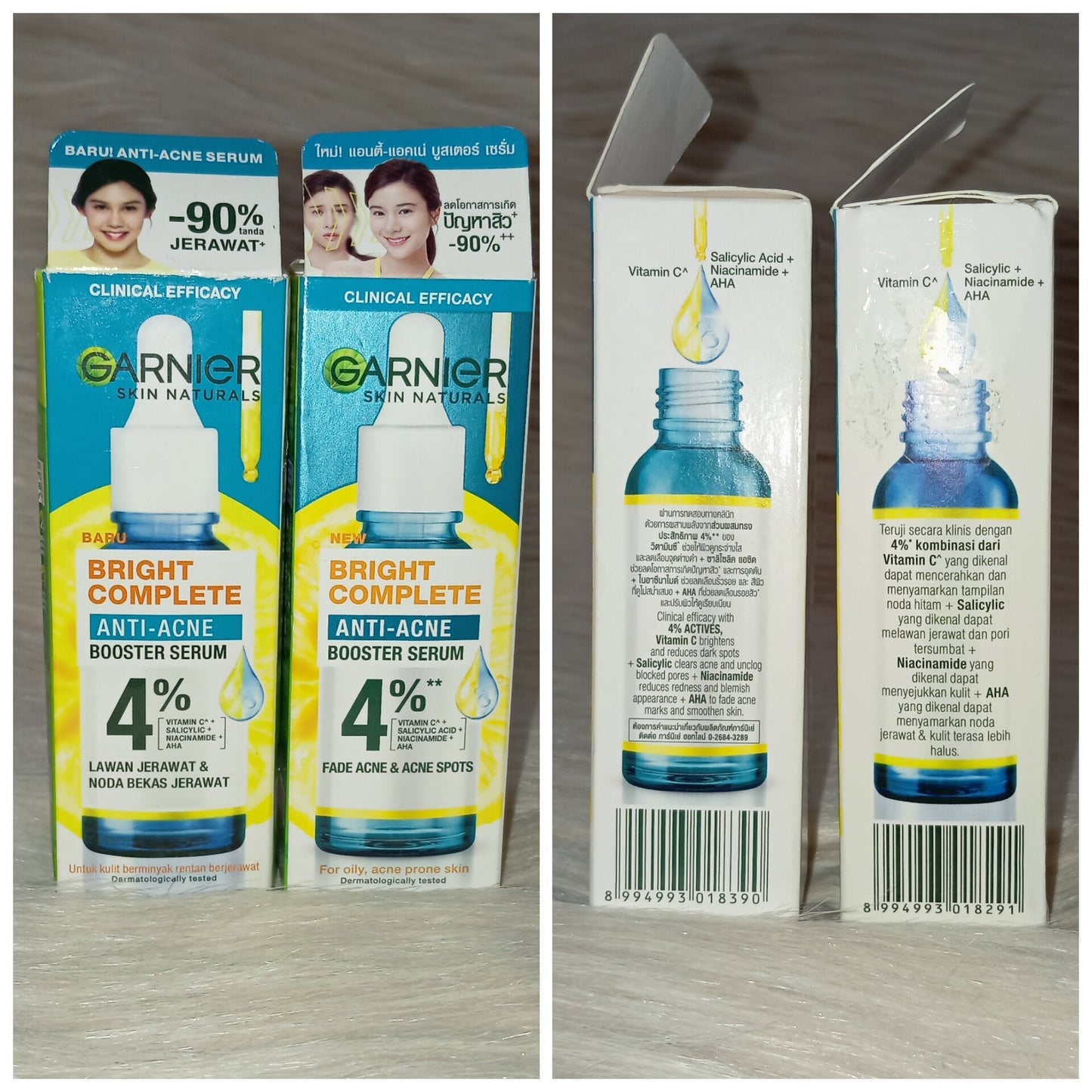 Garnier Bright Complete Anti-Acne Booster Serum 30ml