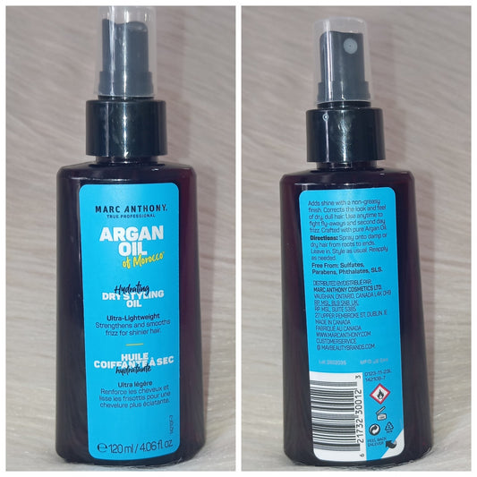Marc Anthony Argan Oil of Morocco Hydrating Dry Styling Oil 120ml