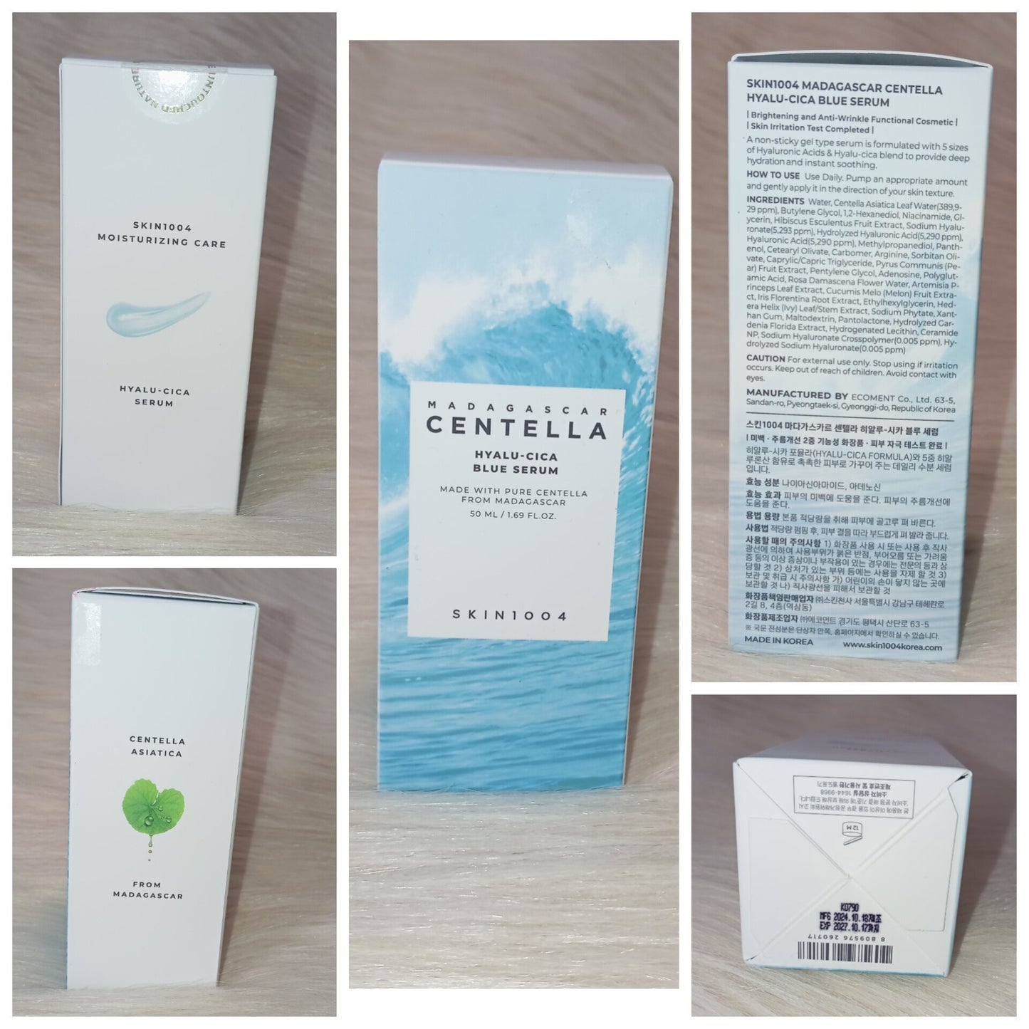 SKIN1004 Madagascar Centella Hyalu-Cica Blue Serum 50ml