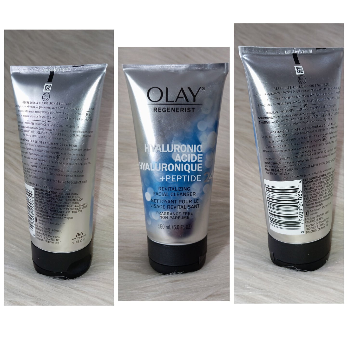 Olay Regenerist Hyaluronic Fragrance-Free Cleanser 150ml