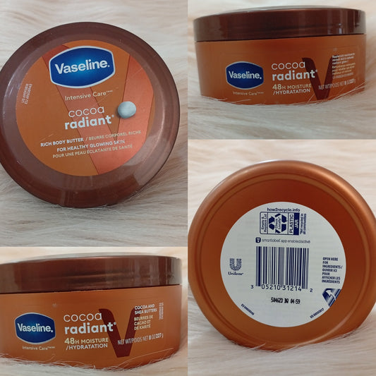 Vaseline Cocoa Radiant Smoothing Body Butter 227g
