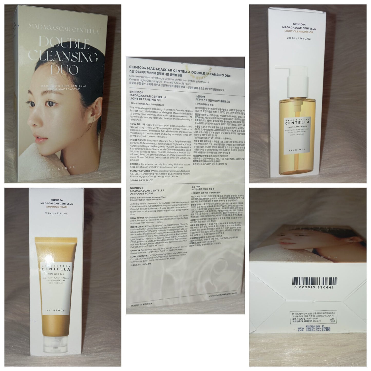 SKIN1004 Madagascar Centella Double Cleansing Duo Set