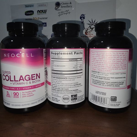 NeoCell Super Collagen + Vitamin C &amp; Biotin (270 Tablets)