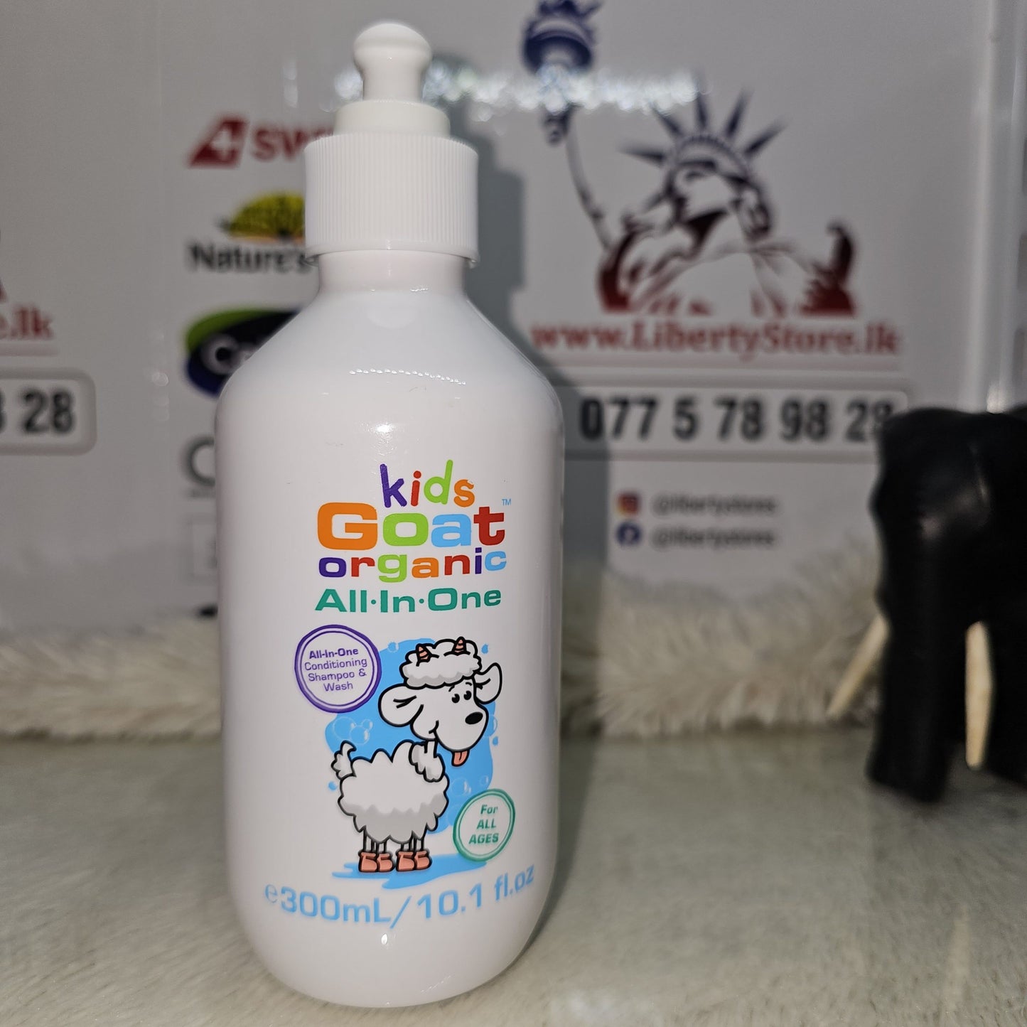 Goat Soap Australia Organic Kids 2-in-1 Shampoo & Body Wash 300ml