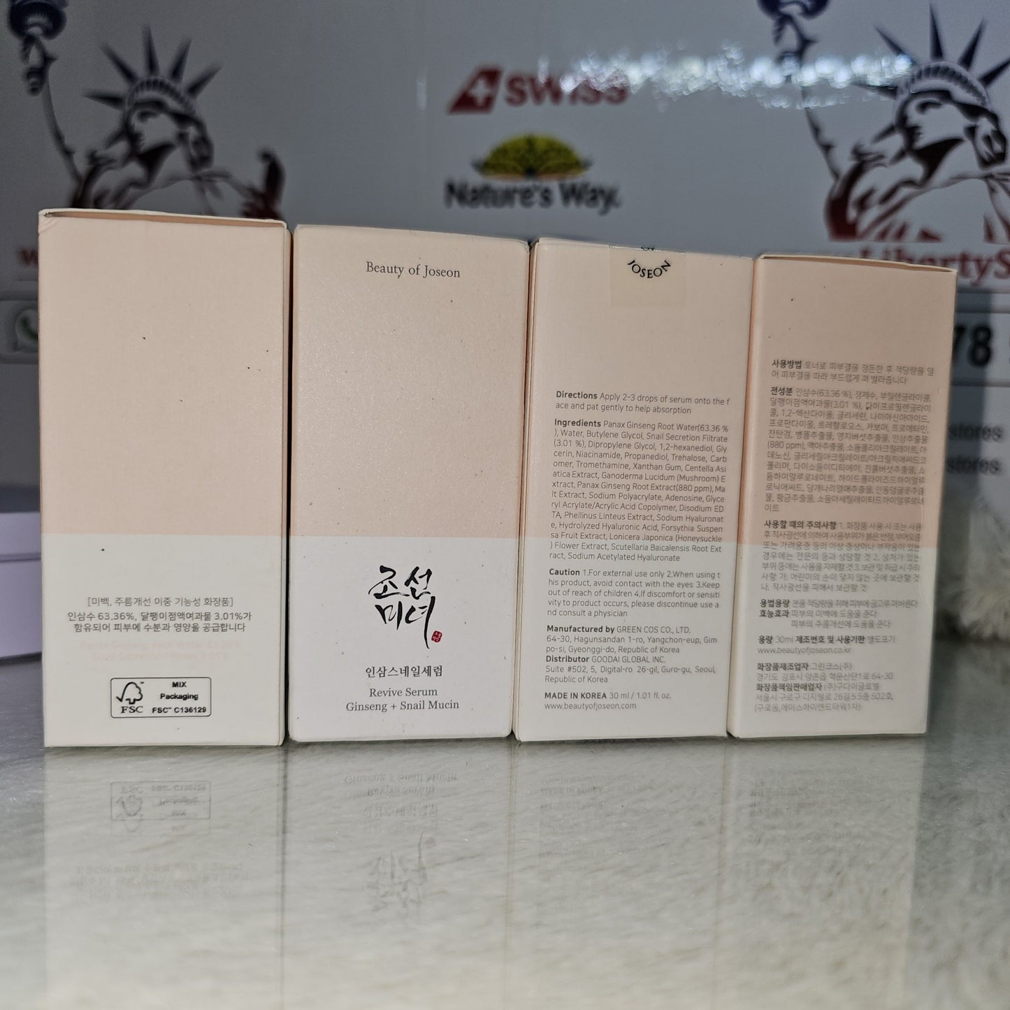 Beauty of Joseon Revive Serum Ginseng + Snail Mucin 30ml