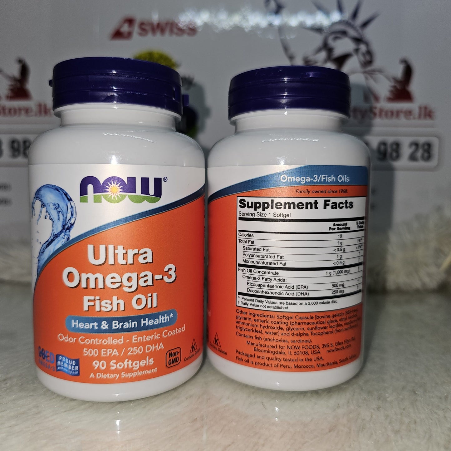 NOW Foods Ultra Omega-3 – 90 Softgels