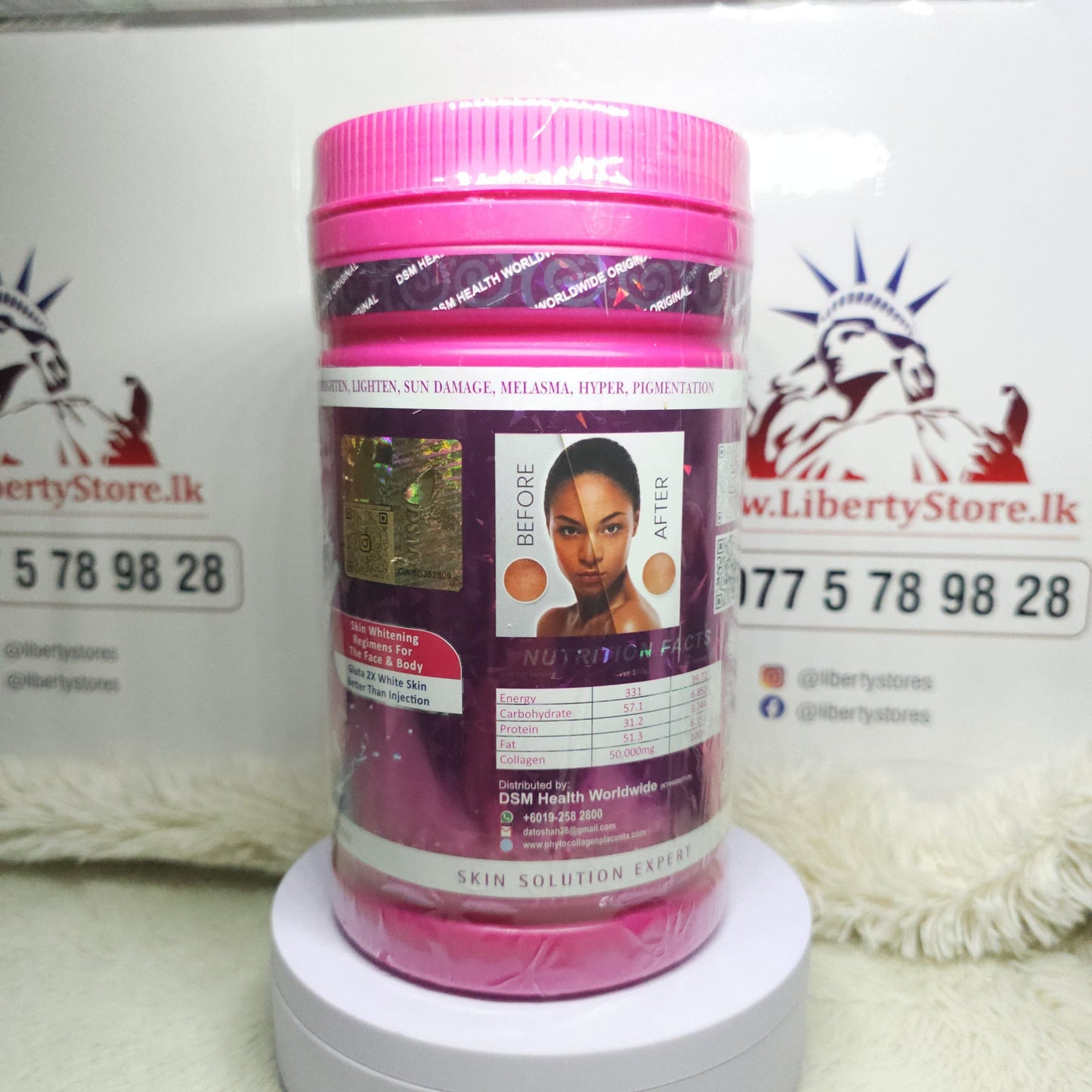 DSM Phyto Gluta White Glitter 750g