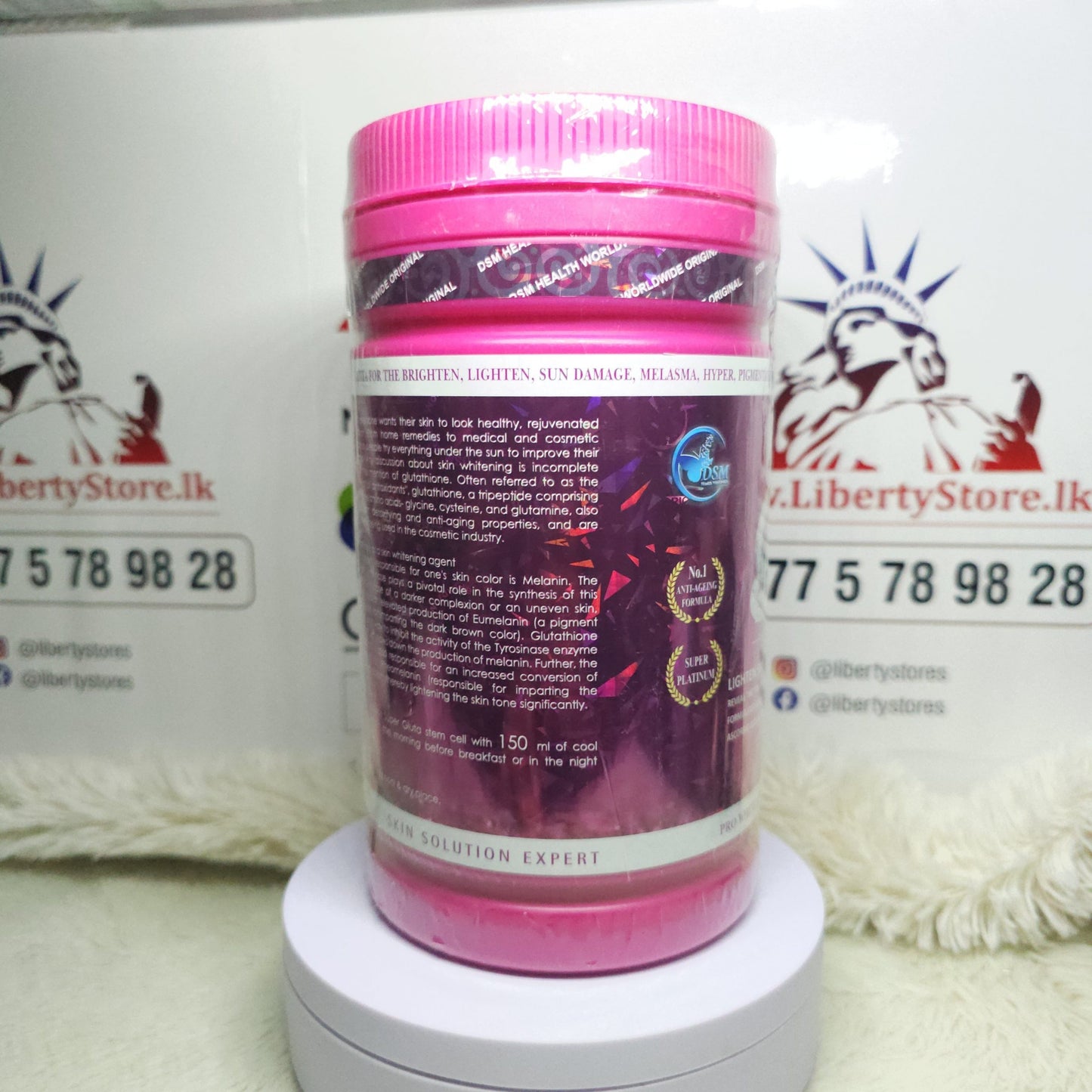 DSM Phyto Gluta White Glitter 750g