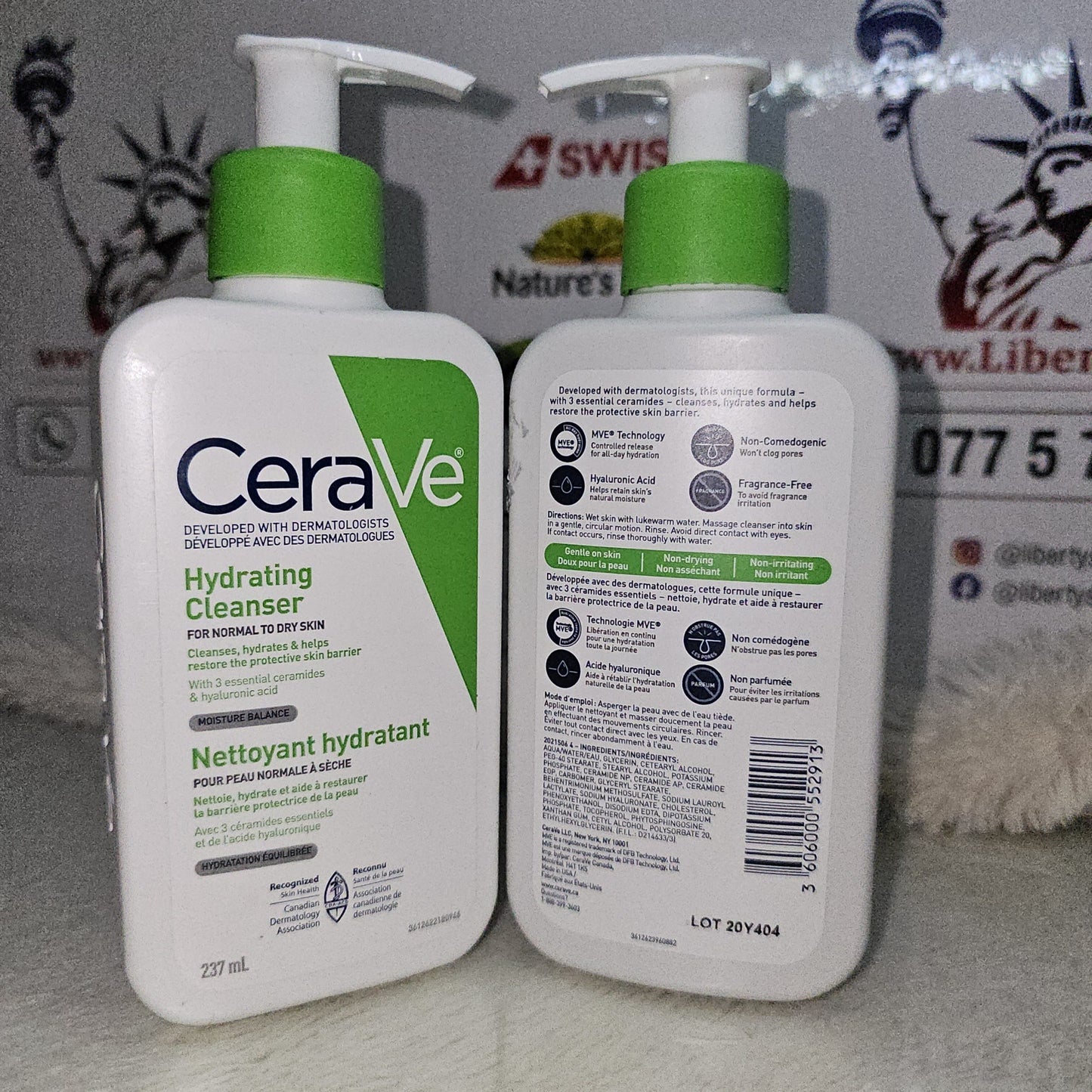 CeraVe Hydrating Cleanser 237ml – Normal to Dry Skin