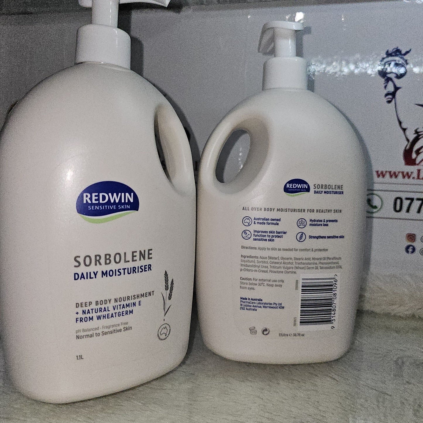 Redwin Sorbolene Moisturiser
