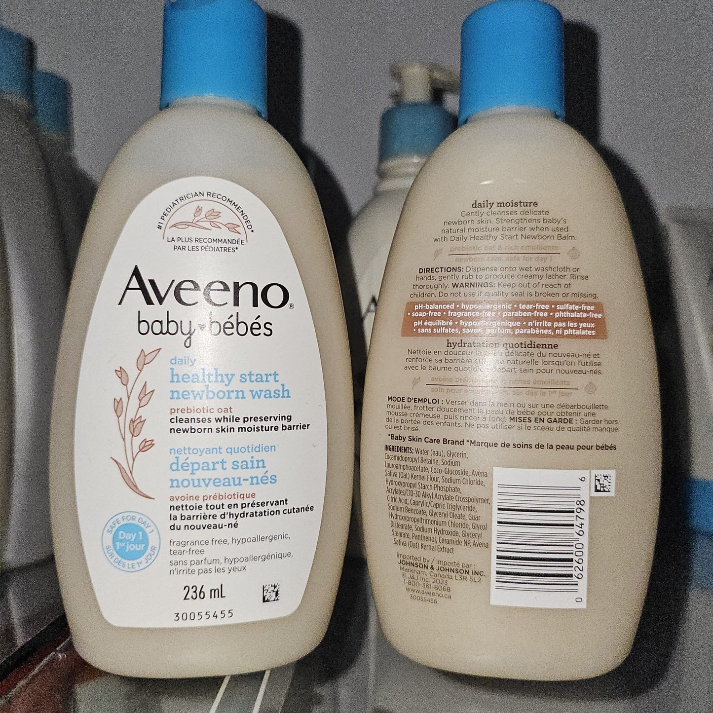 Aveeno Baby Daily Healthy Start Newborn Wash 236ml