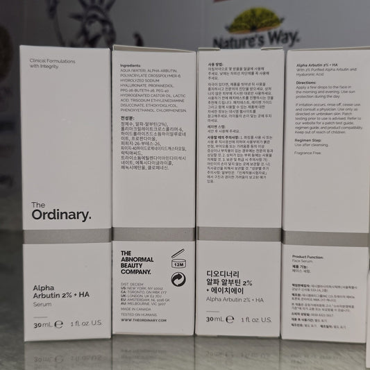 The Ordinary Alpha Arbutin 2% + HA 30ml