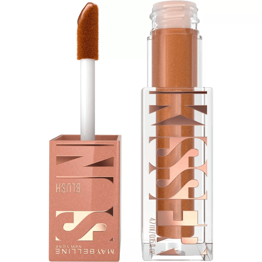 Maybelline Sunkisser Multi-use Blendable Liquid Blush – 0.23 fl oz - 11 Electric Bronze