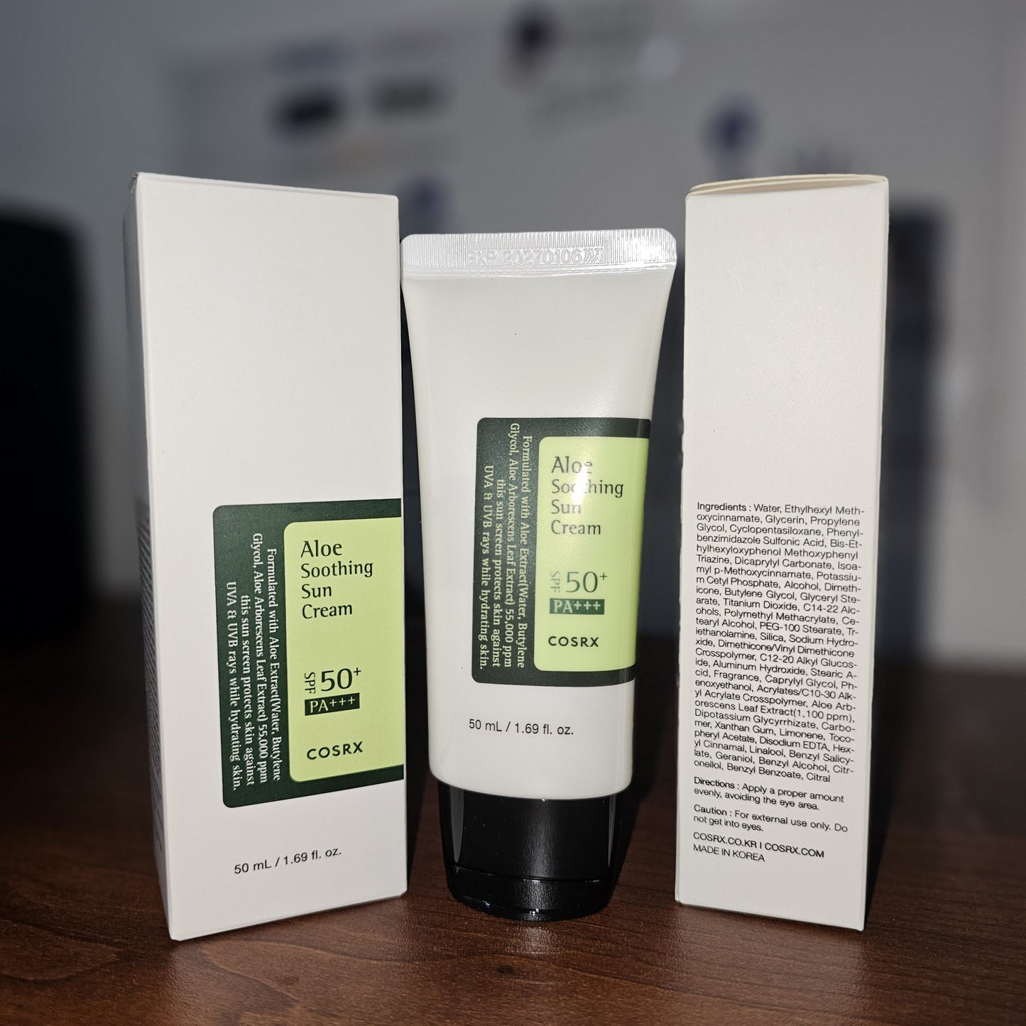 COSRX Aloe Soothing Sun Cream SPF50+/ PA+++ 50ml