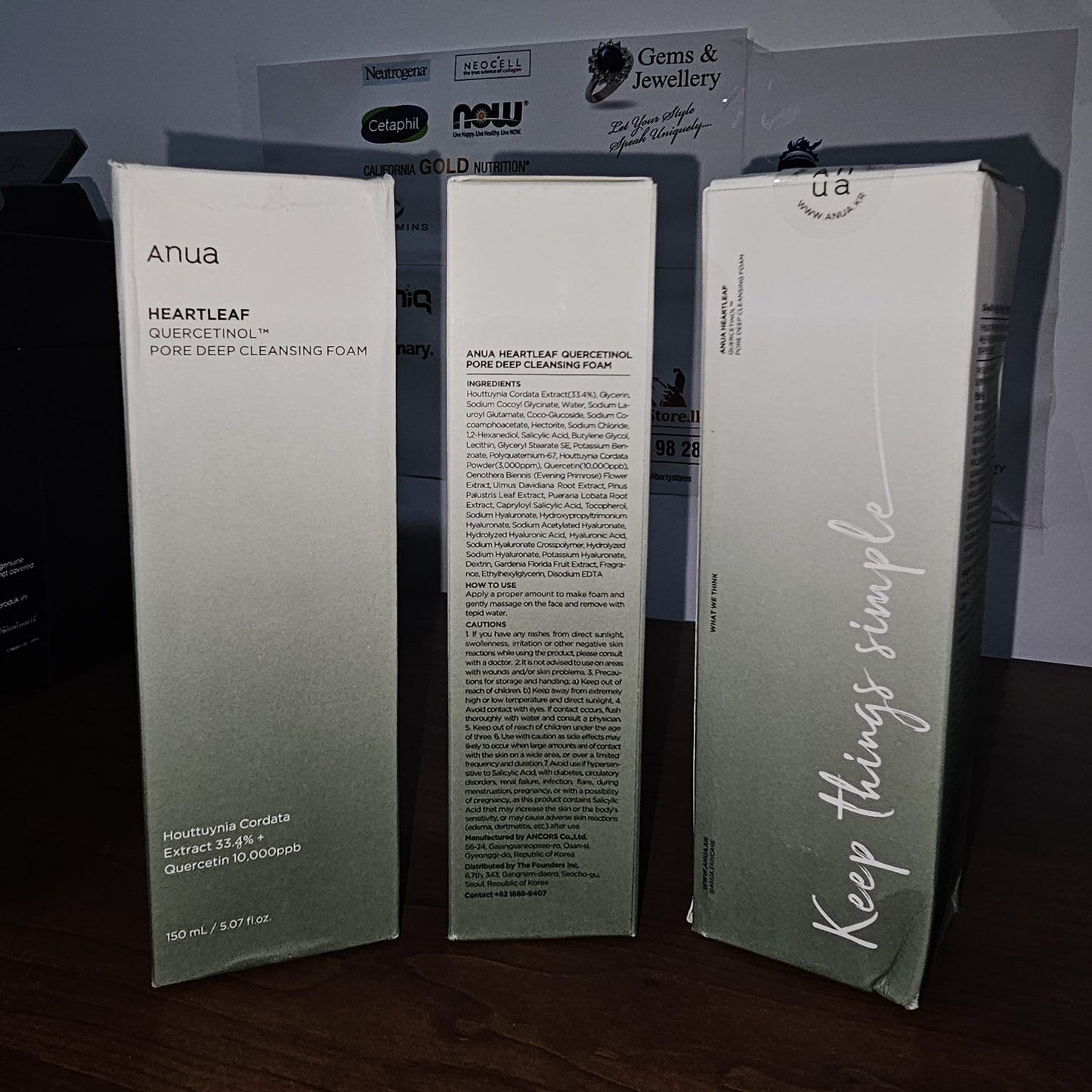 Anua Heartleaf Quercetinol Deep Cleansing Foam 150ml