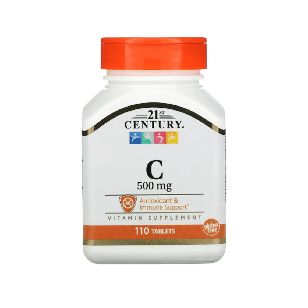21st Century Vitamin C 500mg Tablets (110 Count)