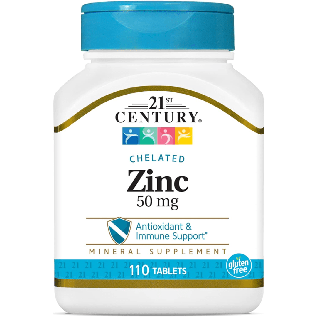 21st Century Zinc 50mg Tablets (110 Count)