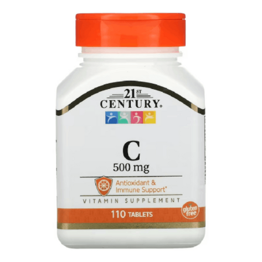 21st Century Vitamin C 500mg Tablets (110 Count)