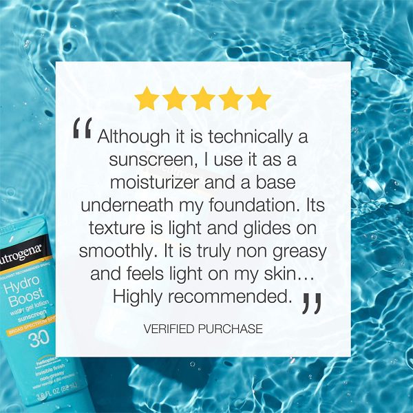 Neutrogena Hydro Boost Water Gel Sunscreen SPF 30