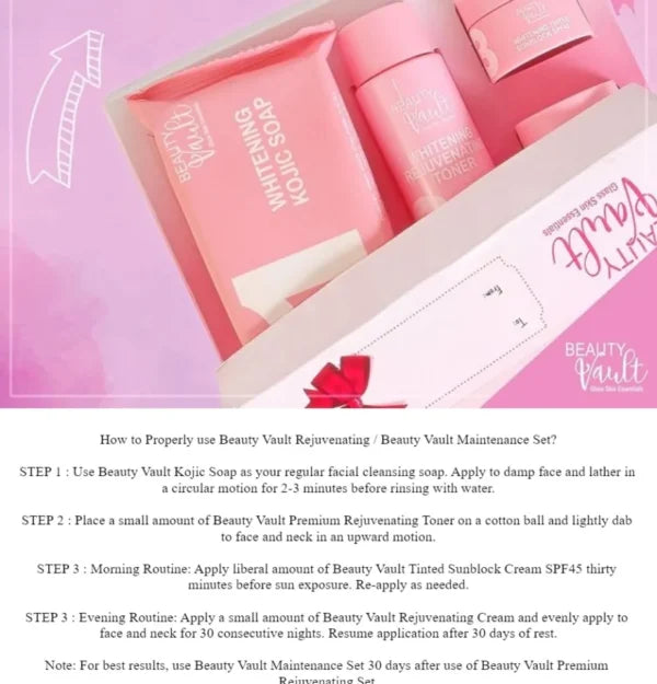 Beauty Vault Whitening & Maintenance Set