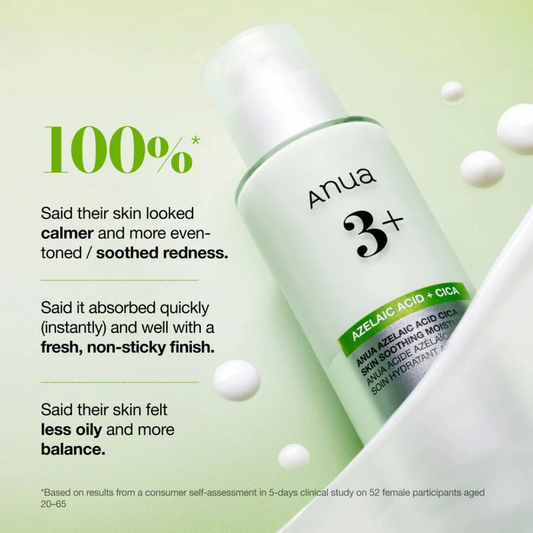 Anua 3% Azelaic Acid Cica Skin Soothing Moisturizer 100ml