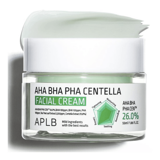 APLB AHA BHA PHA Centella Facial Cream 55ml
