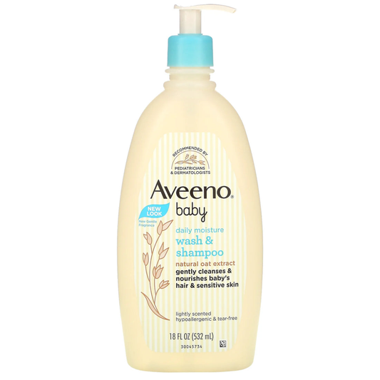 Aveeno Baby Daily Wash & Shampoo 532ml