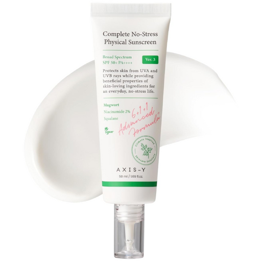 AXIS-Y Complete No-Stress Physical Sunscreen SPF 50+ PA++++ 50ml