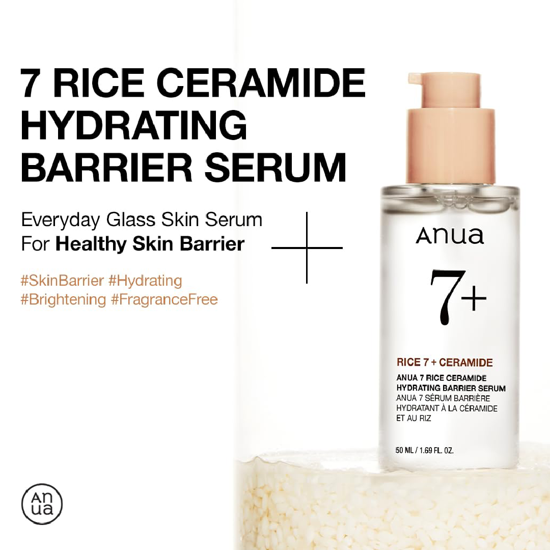 Anua 7 Rice Ceramide Hydrating Barrier Serum 50ml
