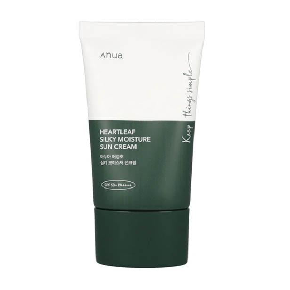 ANUA Heartleaf Silky Moisture Sun Cream SPF50+ PA++++ 50ml